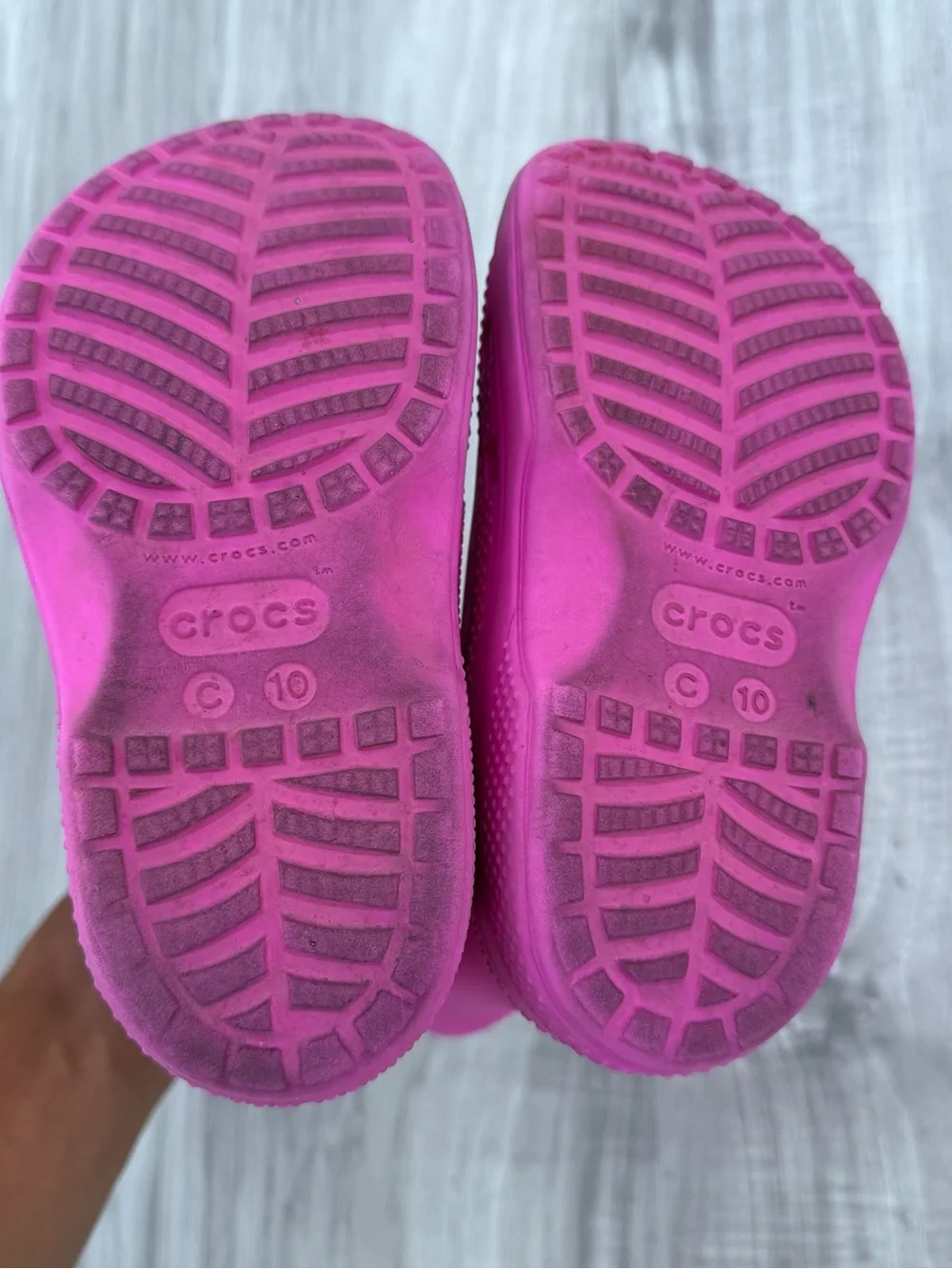 Crocs Kids Handle It Rain Boots Bright Pink Size C10